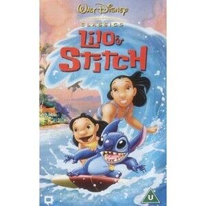 Lilo & Stitch (VHS, 2002) TESTED Tape Only
